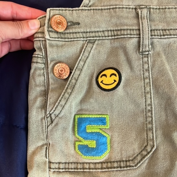 Girls Large 10/12 Cat and Jack Overalls - Picture 3 of 5